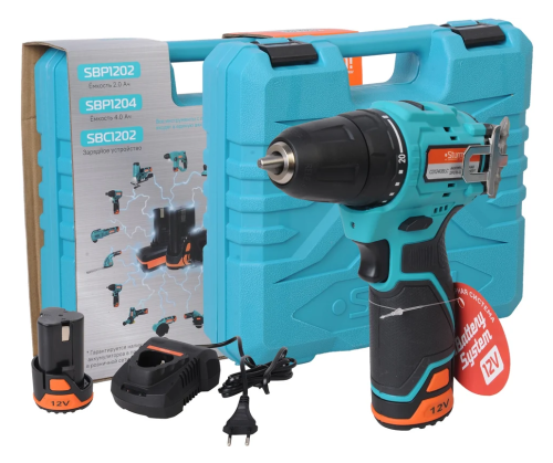 ���� �����-���������� �������������� CD1240BLC (12�, 1BatterySystem12V, 40��, 2�2.0��, �/�, ����) STURM