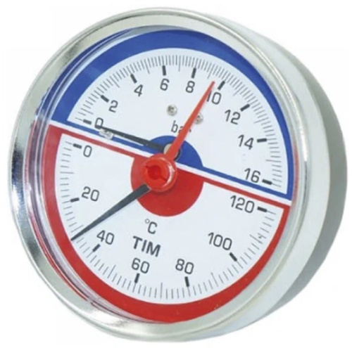 ������������� ������. (����.�����) � ���. �����. ����. ����. Dn 63 ��, 1/2", 0-16 bar, 0-120��, TIM