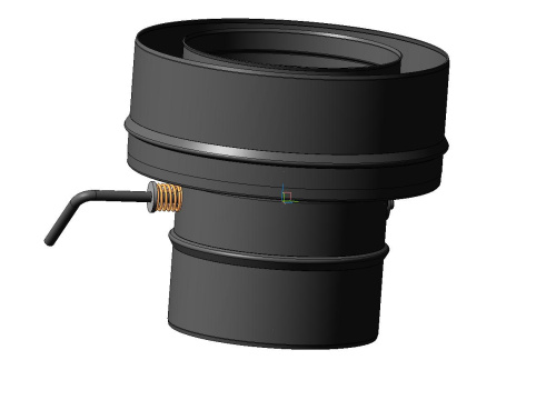 ���� �����-������� ����-�����, ���, �������� 120/180 ��, AISI 430/AISI 430, ������� �������� 0,8/0,5 ��