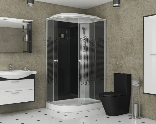 ������� ������ 120*80*215 ������ ������(13��) ������������ ������ NG-4512-08R BLACK 3 ����� NIAGARA