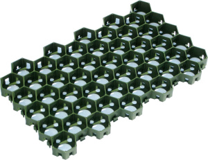 Газонная решетка пластиковая сота 544 ш х 36 в х 336 д.GidroGroup