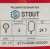 Бак расширительный STOUT STH-0006-000024 для отопления, 24 л, вертикальный, сменная мембрана, G 3/4 Бак расширительный STOUT STH-0006-000024 для отопления, 24 л, вертикальный, сменная мембрана, G 3/4