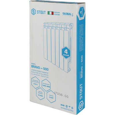 �������� ����������� STOUT Bravo 500/80/4 �����