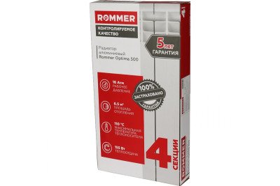 �������� ����������� ROMMER OPTIMA 500/80/4 �����