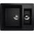 Мойка EcoStone ES-21-308 (600 х 485 х 190) двухсекционная прямоугольная с сифоном 3 1/2 (черная) Мойка EcoStone ES-21-308 (600 х 485 х 190) двухсекционная прямоугольная с сифоном 3 1/2 (черная)