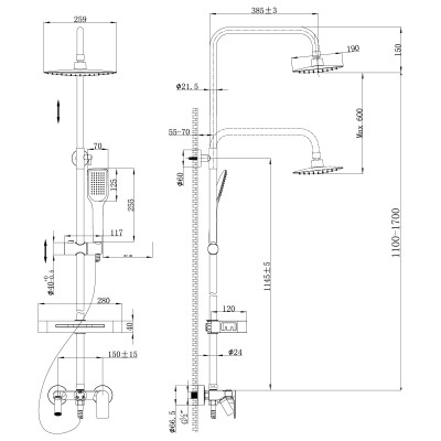 ������� ������� �� ����������, ������ � ����������� ����� "������" LEMARK LM7002C (��1) 